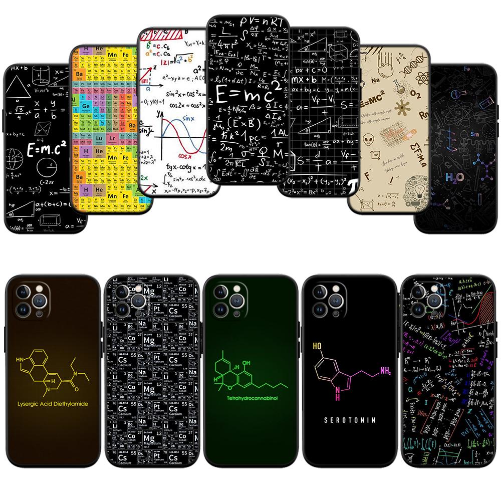 Chemical Maths Equation Formula New High-End Phone Case for Xiaomi Poco M4 M5 M6 M7 X3 X6 X7 Pro