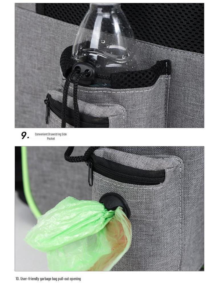 Portable Expandable Cat Carrier: Breathable, Foldable, Large Capacity for Cross-Border E-commerce