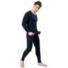 Мужское теплое термобелье Мужские комплекты термобелья Long Johns Толстые длинные брюки XL black