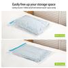 6Pcs Roll-Up Travel Compression Bags for Clothes Luggage Space Saver Packing Suitcases 35X50Cm Convenient Vacuum Bag