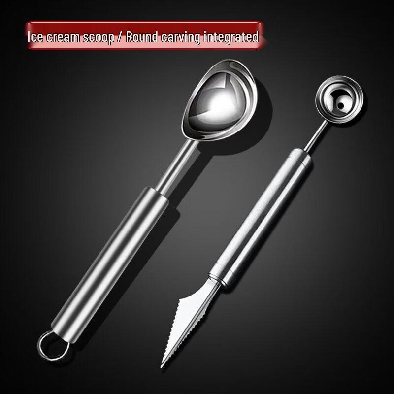 304 Stainless Steel Fruit Baller & Carver Set