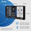 Hausautomatisierungs-Bedienfeld - SHELLY - 6,95" - Wi-Fi - Thermometer - Hygrometer - Schwarz