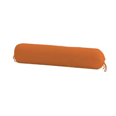 1PC Pillow Case Soft Pillow Cover Neck Bolster Cylindrical Shape Long Hug Pillow Polyester Double Heads Drawstring