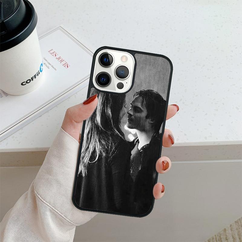 

Elena Damon The Vampire Diaries Phone Case For iPhone 17 Air 16 16e 15 14 plus 11 12 13 pro max Shell Cover coque iPhone 11pro max