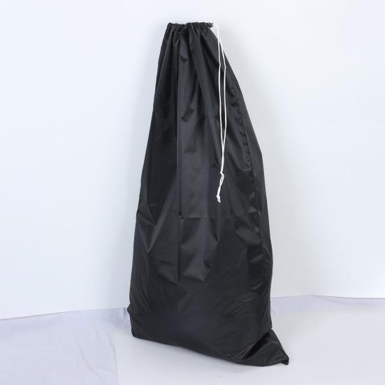 Wood Chipper Bag Thicken Fabric Wood Chip Collection Bag with Drawstring Double Rope Clip Large Capacity Reusable Sawdust