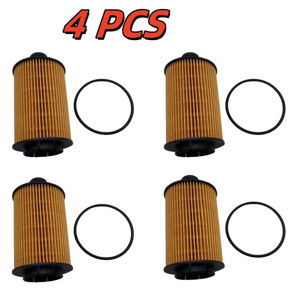 1/2/4Pcs 68229402AA Diesel Oil Filter For Chrysler Ram1500 2014-2018/Jeep Grand Cherokee WK2 2014- 2987cc 3.0L V6 68109834AA