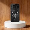 Edgy Dark Gothic Scorpion Phone Case For Samsung S25,S24,S21,S22,S23,S30,Ultra,S20,Plus,Fe,Note,10,9,5G Black Cover