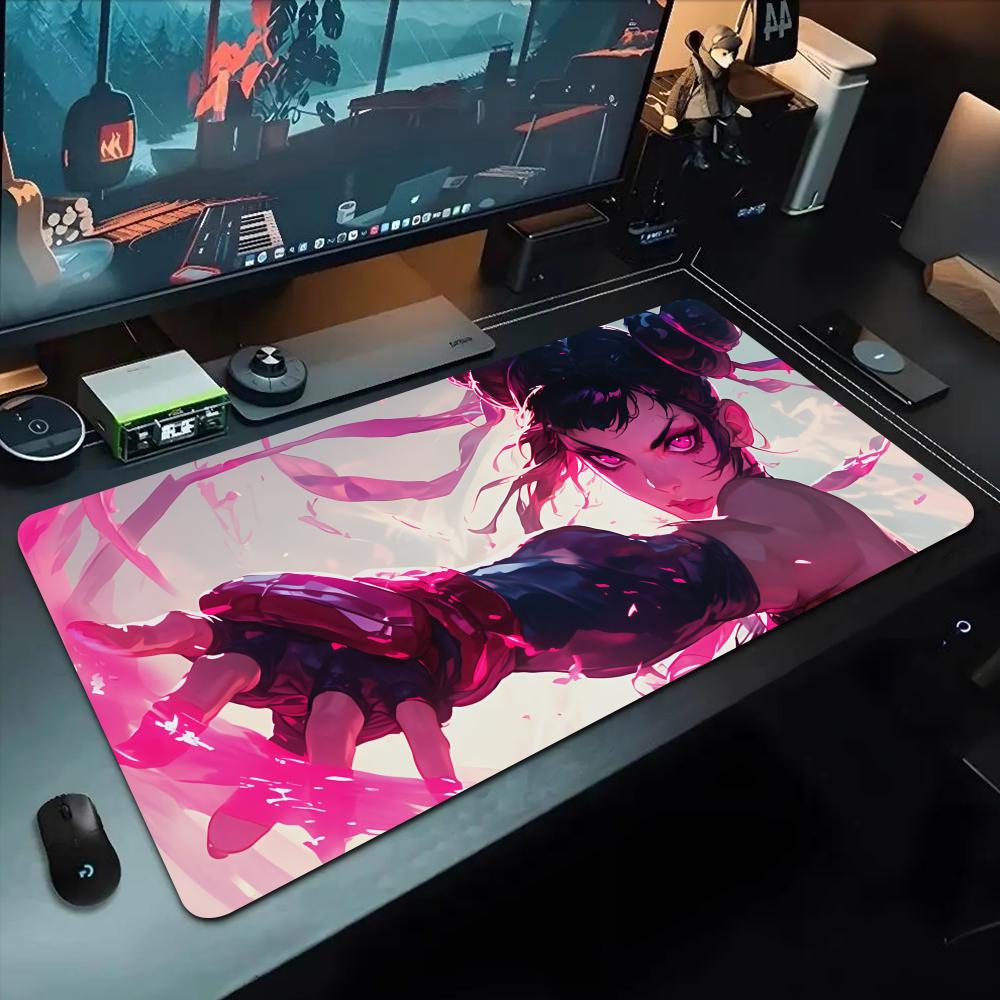 juri han Mouse Pad 500X1000 mm Large Gaming Mousepad Gamer XL Rubber Otaku Keyboard Pad Laptop Desk Mat