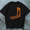 Half Life G-Man Silhouette T-Shirt, Retro Gaming Grafik-T-Shirt, Sci-Fi Gamer-T-Shirt