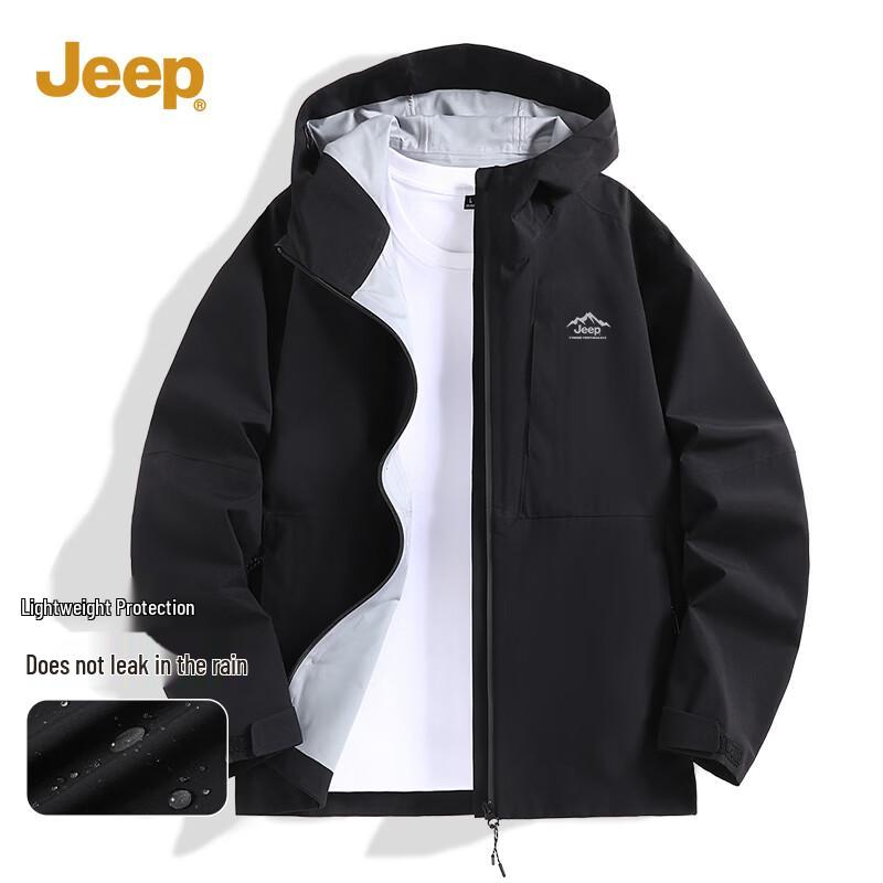 JEEP Men s Water-Repellent Outdoor Casual Jacket 2XL