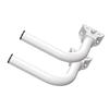 2Pcs Wireless Bridge Bracket Mount 150 Degrees  Adjustable Stainless Steel Universal J Pole Mount Accessory