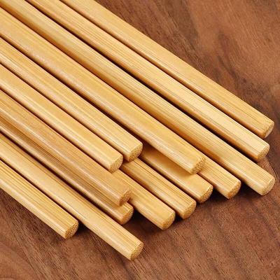 18cm Unpainted Unwaxed Long Bamboo Chopsticks