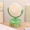 Practical Small Cooling Fan Air Circulation Fan with Adjustable Speed & Light Suitable for Indoor Desk Table Mounting