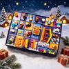 Resin Doll Christmas Advent Calendar Nativity Scene Advent Calendar  Winter Party