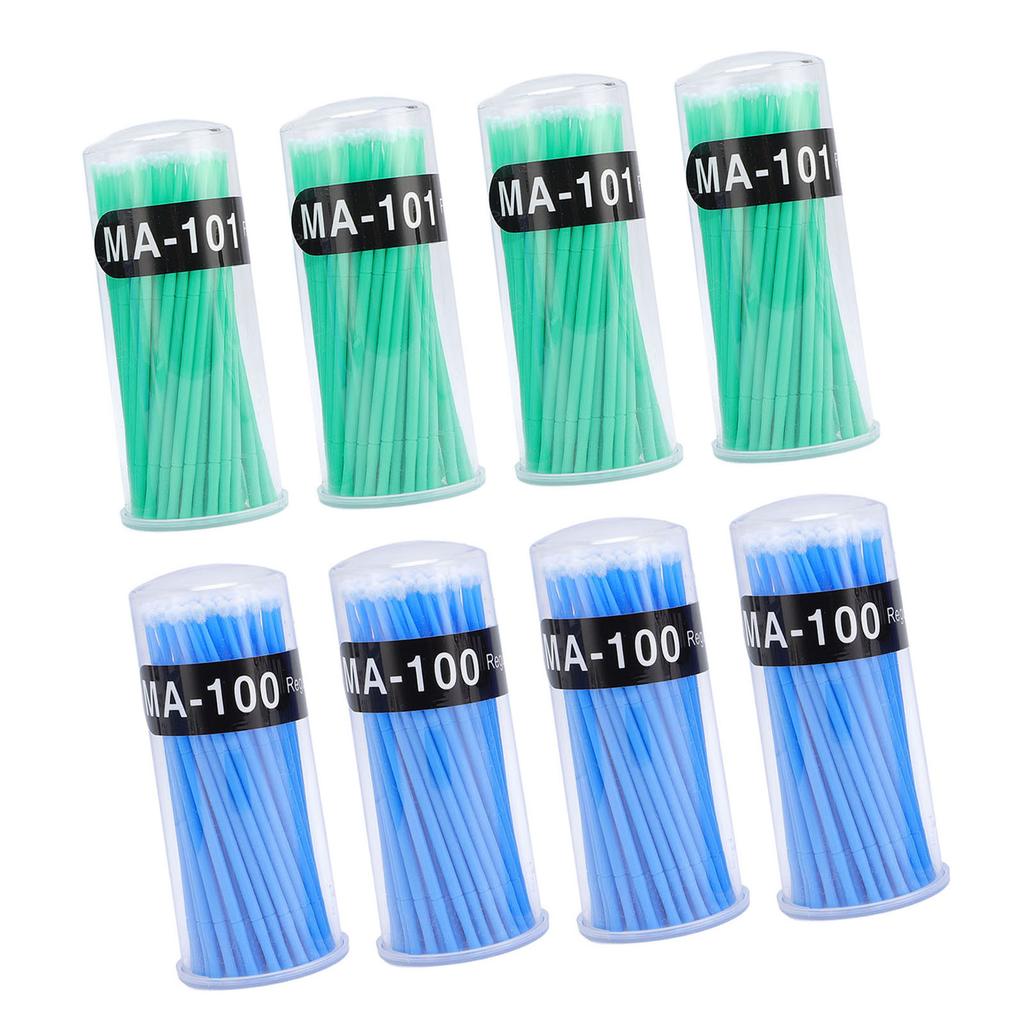 400pcs Micro Applicator Brushes Bendable Applicator Sticks Portable Micro Swabs for Home