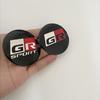 4Pcs 56mm GR Sport Logo Car Wheel Center Hub Caps Stickers Rim Decal For Toyota Corolla 86 Supra CHR Yaris Camry Prius Rav4 Auto