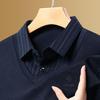 Men's Woodpecker Two-Piece Sweater Shirt, Plus Velvet, Thick Knitwear for Autumn/Winter.