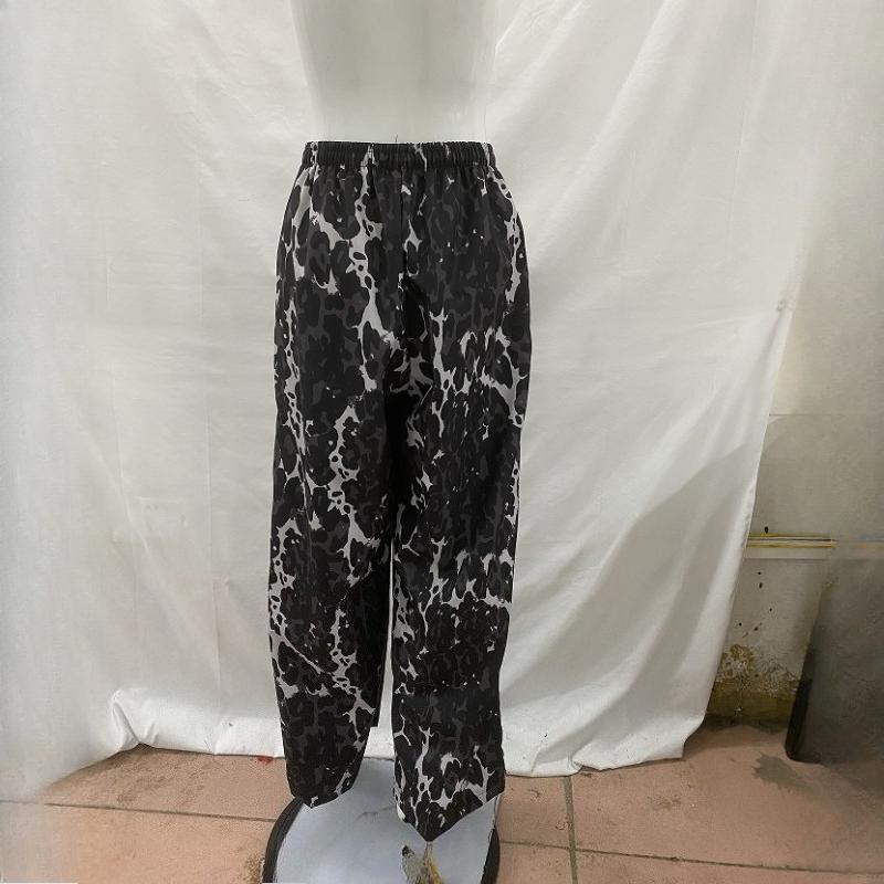 European and American Y2K autumn and winter splicing loose casual street personality dark gothic style hip-hop pants