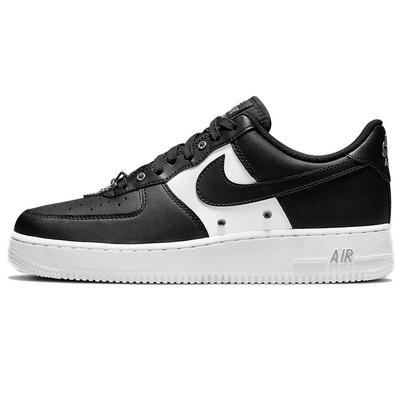 Chaussures Lifestyle Homme Air Force 1 '07 Premium Noir Blanc Argent Métallique DA8571-001