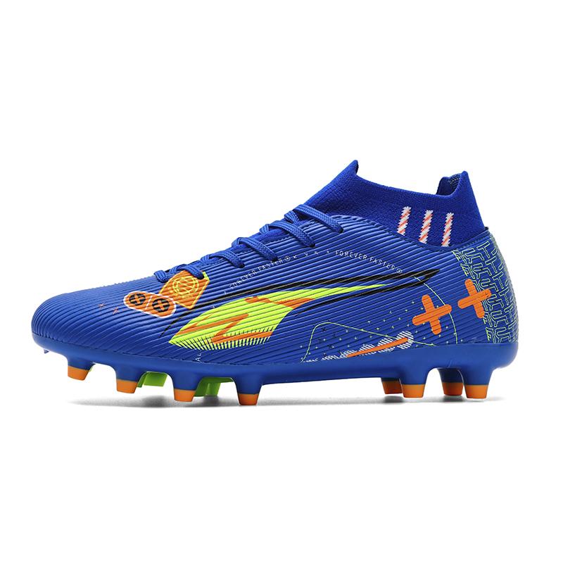 Chaussures de Football pour Homme Originales Sneaker Society Haute Qualité Intérieur Crampons Longs Chaussures de Football Sports Unisexe Entraînement Chaussures de Football
