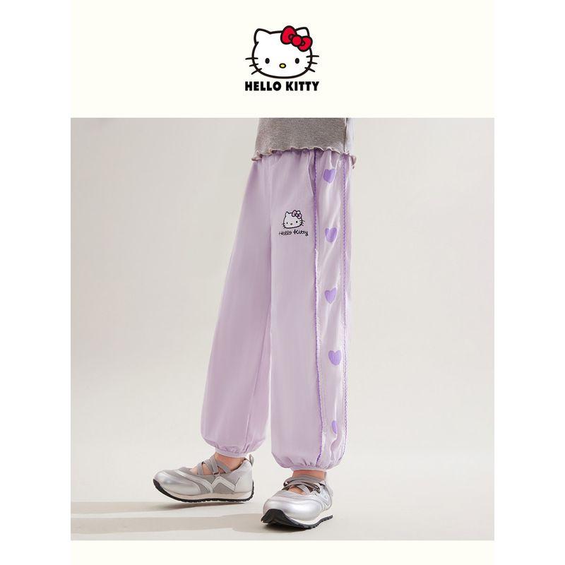 Girls' Summer Casual Sweatpants 2025 New Summer Anti-Mosquito Quick-Drying Sports Running Pants