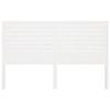 VidaXL Headboard White 166x4x100 Cm Solid Pine Wood 819031