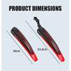 2pcs Bicycle Fenders Splash Fender Guard Set Mountain Bike Rear Front Mudguard Cycling Riding Accessories For 20/22/24/26 Inch