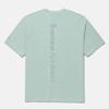 DescenTe Sco Graphic OverfiT T shirT B1 sq223iTs44 Blk0 minT whT0