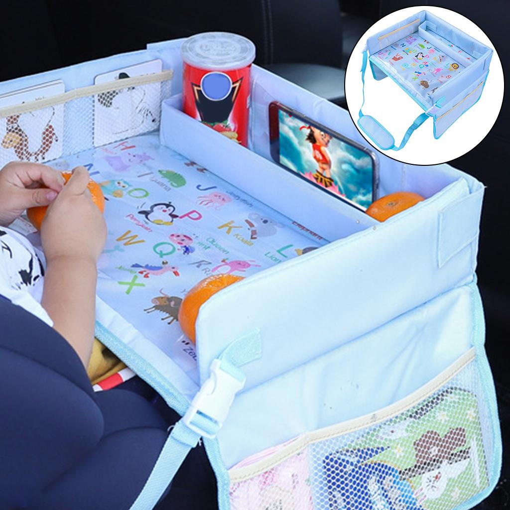 Für Kleinkinder Kinder Tablett Faltbar Reise Aktivität Schoß Reise Spiel Organizer Taschen Essen