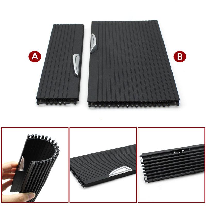 Car Center Console Armrest Box Drink Water Cup Holder Cover Rolling Curtain For BMW X1 X2 F48 F49 F39 2016- 51169299529