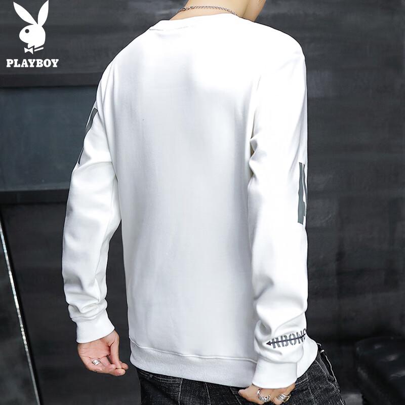 PLAYBOY Men's Casual Long-Sleeve Sweatshirt