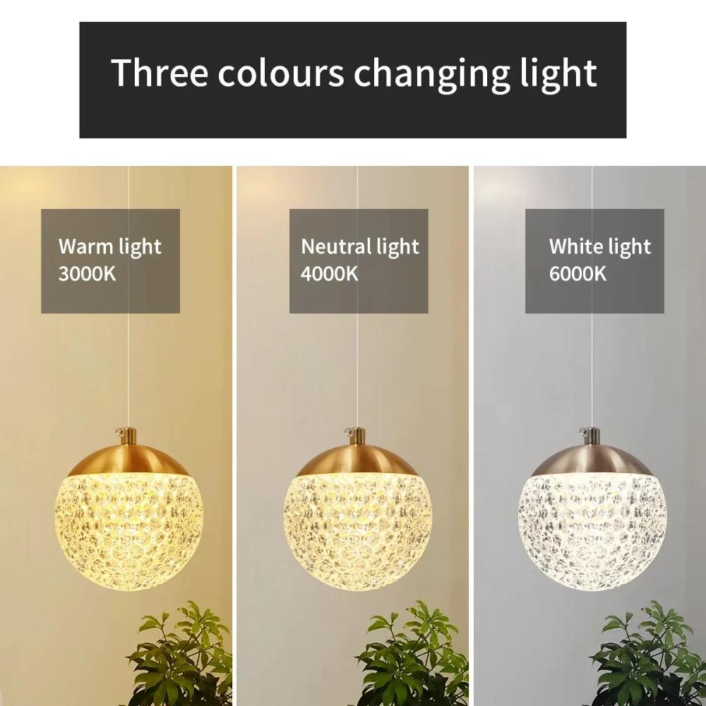 Bedside Chandelier Vintage Loft Front Desk Hot Seller Nordic Style Restaurant Villa Decorative Circle Hanging Light for Bedroom