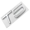3D Metal T5 T6 AWD LOGO Emblems Badges Car Sticker Letter Decal Car Styling For Volvo XC60 XC90 S60 S80 S60L V40 V60 Tail Fender