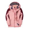 Outdoor Windproof 3-in-1 Detachable Mountaineering Suit with Two-Piece Fleece Liner