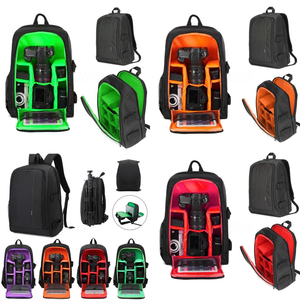 Sac Camera Étanche À Dos Pour Dslr Reflex Eos Nikon À Boitier Lentilles