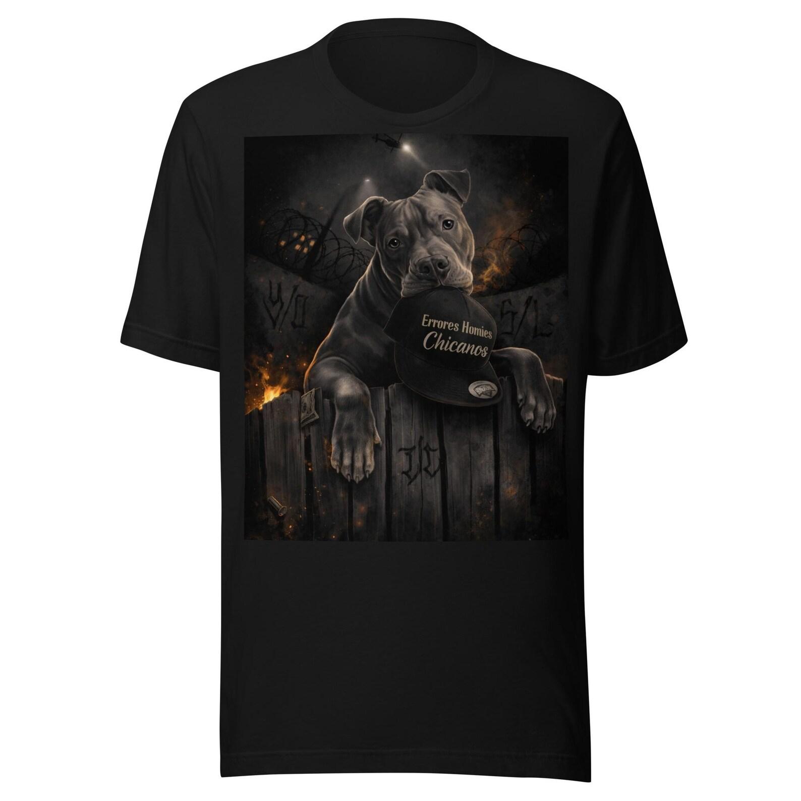 Pitbull Chicano — Homies & Barrio Style Unisex t-shirt L
