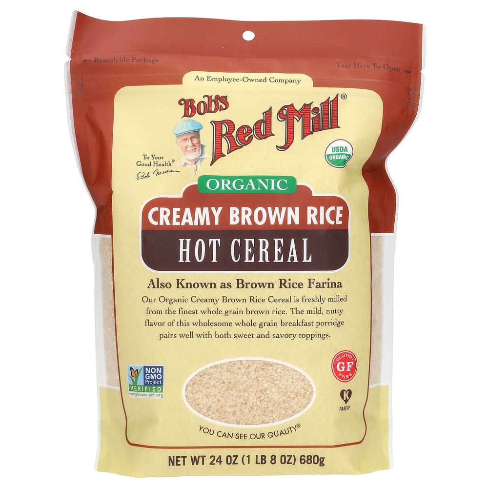 Bobs Red Mill Smooth Brown Rice Hot Cereal 680g (24oz)