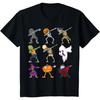 Dabbing Halloween Boys Skeleton Zombie Scary Pumpkin Mummy T-Shirt(1)