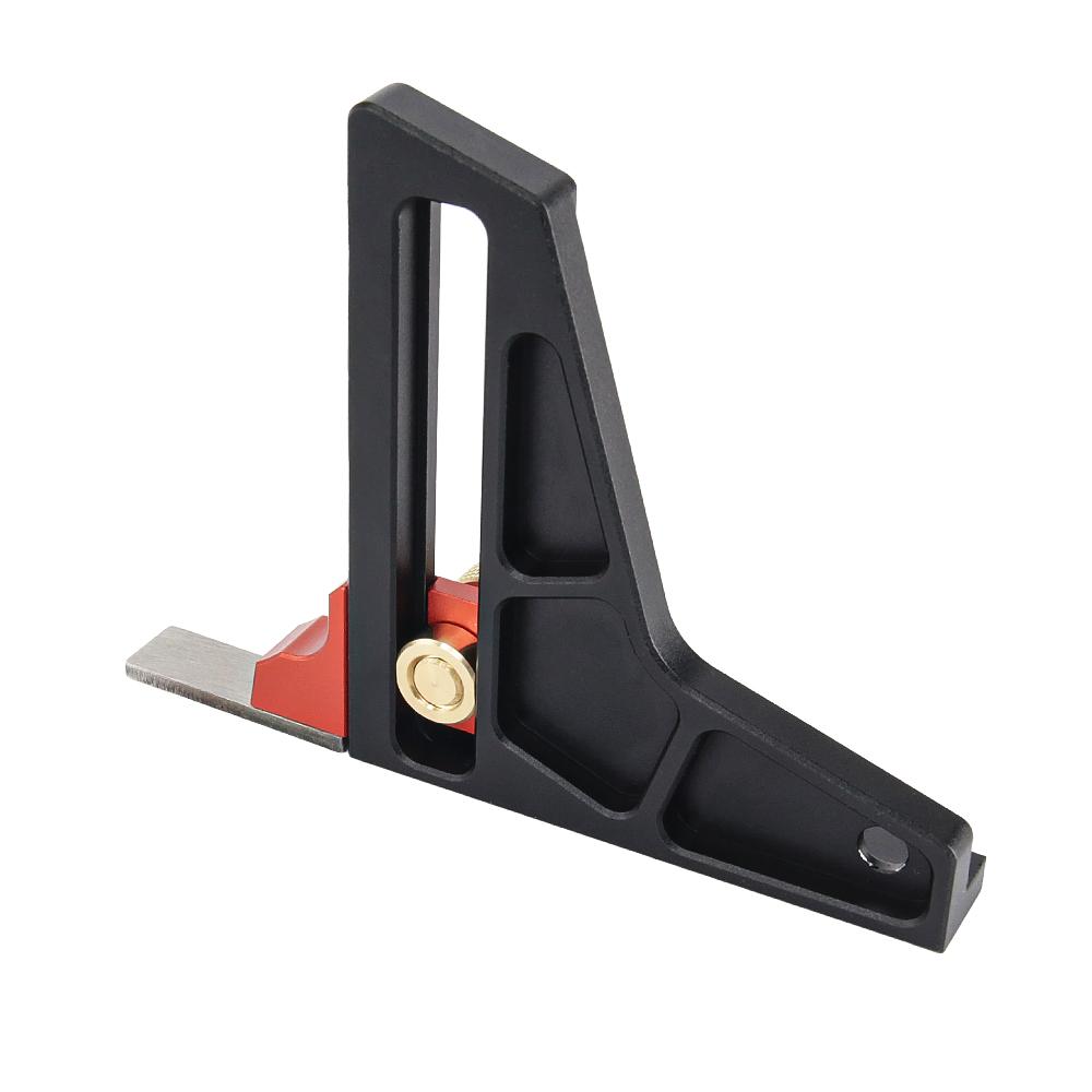 Allsome 1pc Height Gauge Depth Gauge Woodworking Tool Setting Gauge for Table Saw Router Table Drill Press Bandsaw