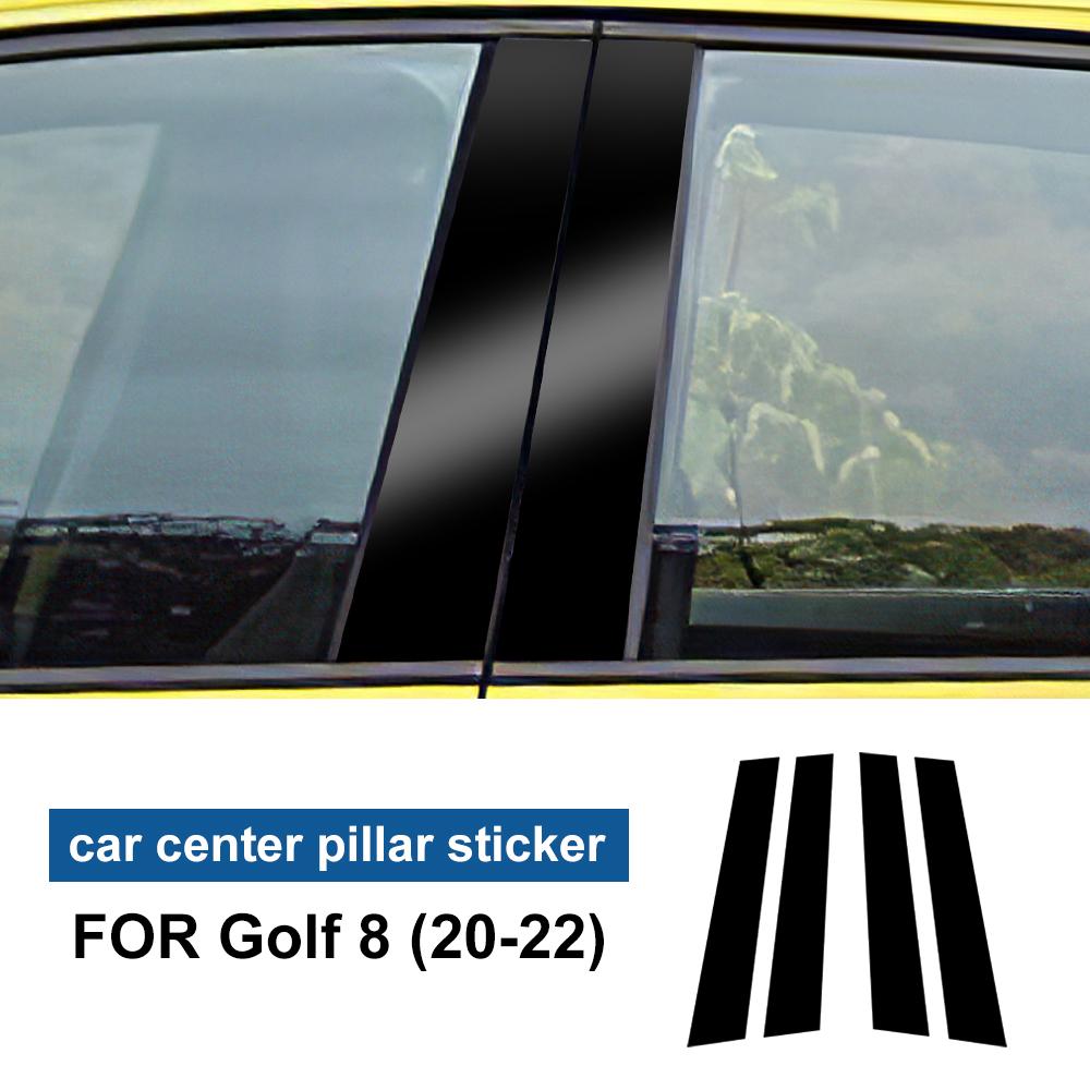

Carbon Fiber B Pillar Cover Car Window Column Decorative Sticker for Volkswagen VW Golf 6 7 8 MK6 MK7 MK8 2010-2025 Accessories