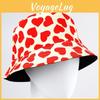 Heart Love Fisherman Hat For Trendy Couples Outdoor Summer Sun Protection Comfortable Wear