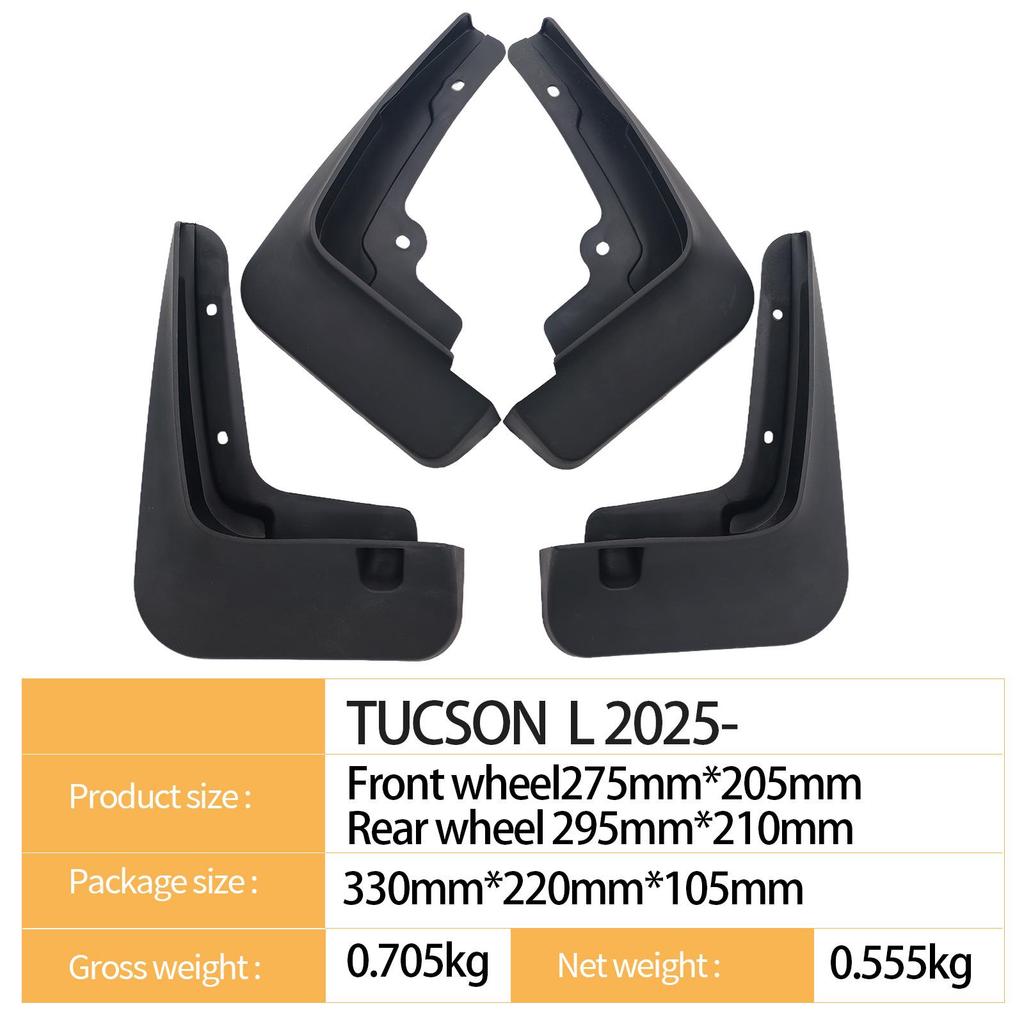 Hyundai Tucson L2025 Car Tire Mudguard for Export