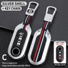 Zinc Alloy Car Key Case Cover Shell Fob for FIAT 500 Ducato Panda Punto 500L Lancia Musa for Citroen Jumper for Peugeot Boxer