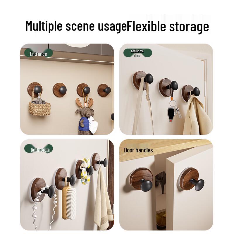 No-Drill Strong Suction Cup Hooks