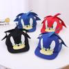 Sonic the Hedgehog Kids Baseball Cap - Cartoon Design for Spring & Autumn, Sun Protection