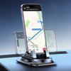 360°Rotatable Car Mount Holder Anti Slip Silicone Phone Mount Universal Dashboard Phone Holder For Car GPS Navigation Holder