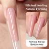 280Pcs Sandwich Dual Forms Nail Extension Upper Mold Coffin Almond Acrylic Top Bottom Molds 14 Sizes Nail Forms