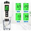 Hydrogen-Rich 4-in-1 pH Meter with ORP & Temp Backlit Water Quality Test Pen