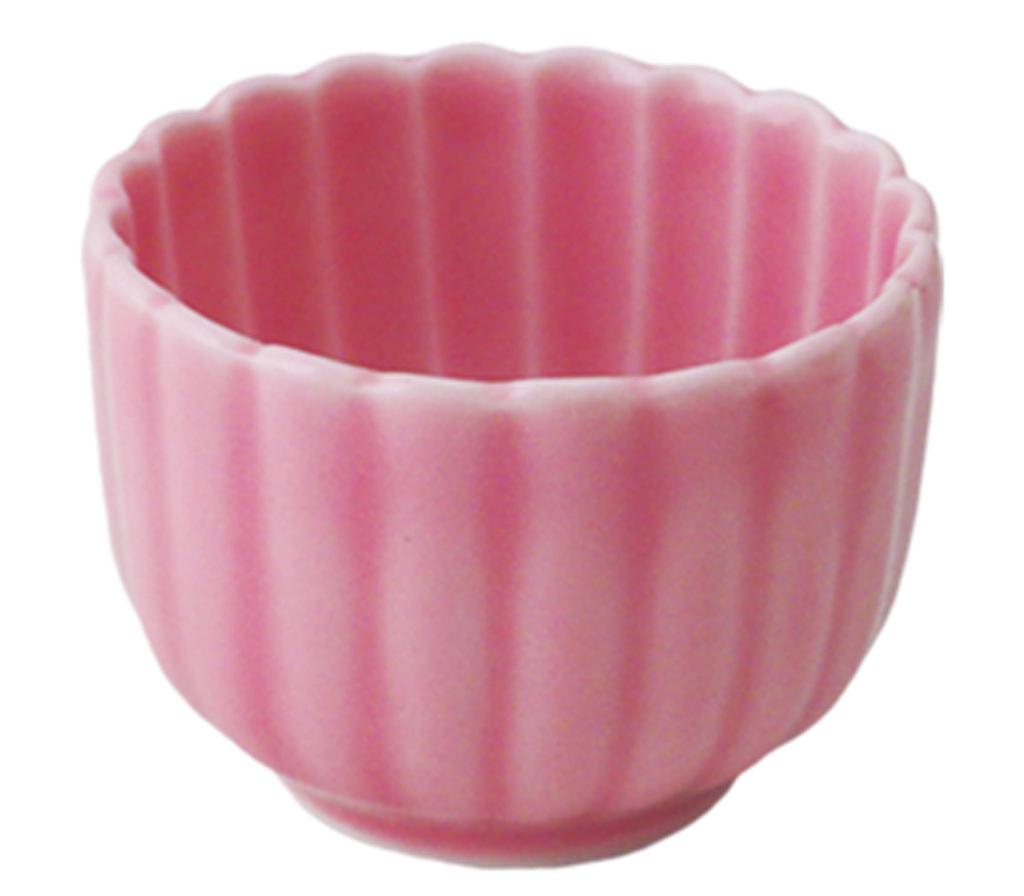 Hatsuyama Kiln Small Bowl Pink 4.8×3.5Hcm Pink Glaze Kikugatamaru Delicacy YH-147-03