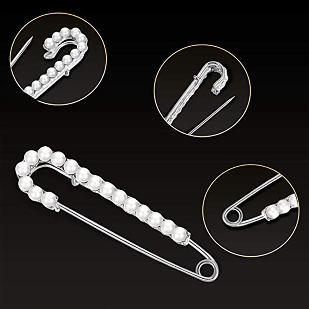 Brooches Bowknot Pearl Vintage Style Knot Lapel Pins Clothes Gold Silver Jewelry Sweater Clips Girls for Clothing Bag Craft